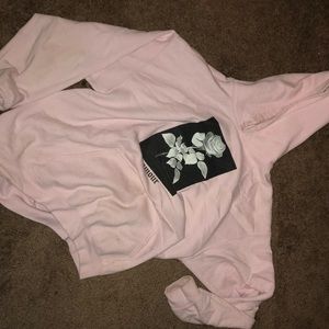 Pink hoodie